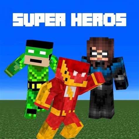 SuperHero Skins For The Minecraft Pocket Edition by Chintan p