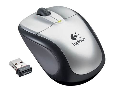 Logitech Wireless Mouse M305 with Nano-Receiver 910-000928 (Silver) (Discontinued by ...