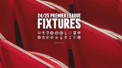 Man Utd Premier League fixtures 2024/25 revealed | Tuesday 18 June 2024 ...