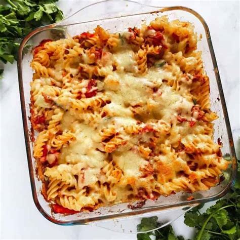 Healthy Tuna Pasta Bake - So Easy! - Hint of Healthy