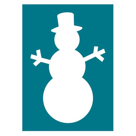 snowman shape - Google zoeken | T Kerst & winter | Pinterest | Snowman ...