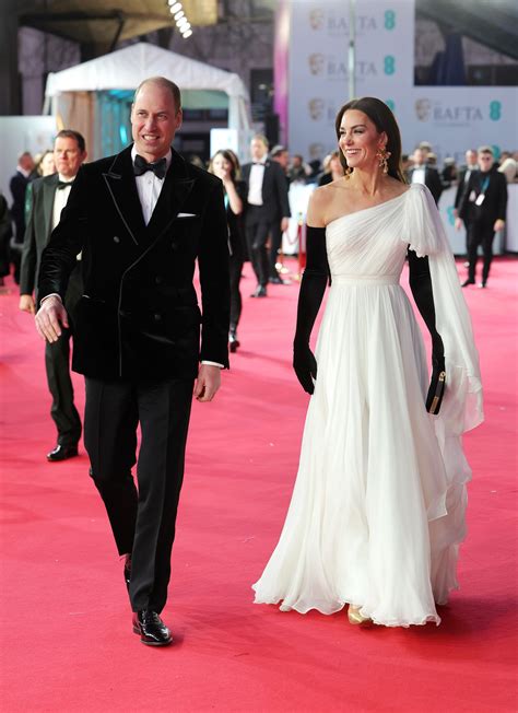 The Princess of Wales brings regal elegance to the BAFTAs in dramatic monochrome McQueen | Tatler