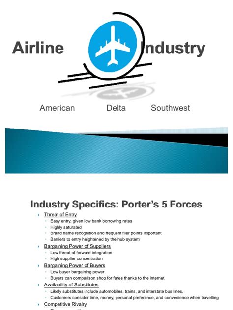 Airline Industry Analysis | PDF