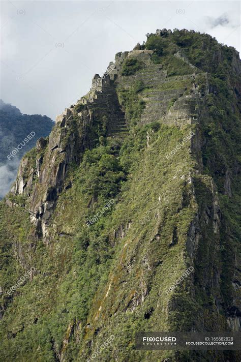 Andes Mountains At Machu Picchu — poi, tourism - Stock Photo | #165682828