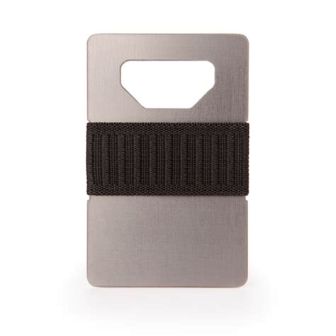 Spine Titanium Wallet + Bottle Opener - Industrial | Minimalist Wallets ...