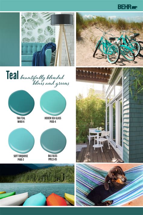 Teal Color Palette| Colorfully BEHR