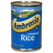 Ambrosia Creamed Rice: Calories, Nutrition Analysis & More | Fooducate