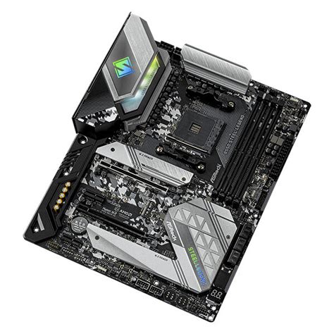 ASROCK AMD B550 Steel Legend RGB Motherboard | Midas Computer Center