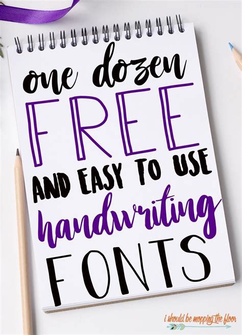 Explore Beautiful Writing Fonts and Handwriting Styles