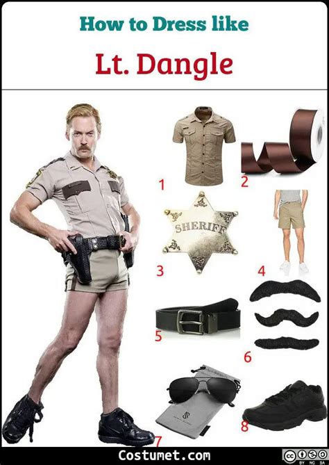 Lt Dangle (Reno 911!) Costume for Halloween