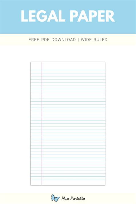 Free Printable Legal Paper | Printables, Paper, Paper template