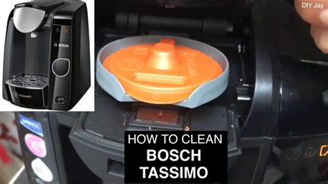 How to clean Bosch Tassimo Coffee Machine - YouTube