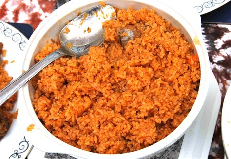 Banjul Jollof Rice (Gambia) - traditional food Banjul - traditional dishes Banjul - pasta dishes ...