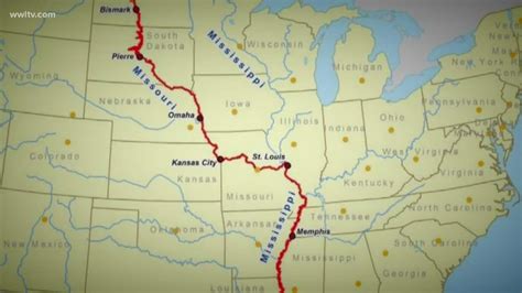 How will Midwest flooding impact Mississippi River in Southeast ...