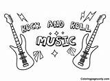 Guitar Coloring Pages Printable For Free Download sketch template