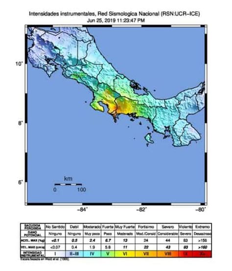 Strong earthquake rattles Costa Rica, Panama overnight on Tuesday