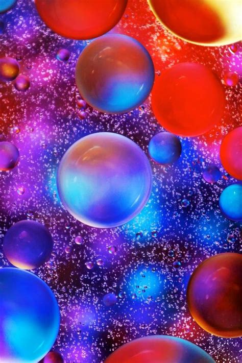 17 Best images about Colorful Bubbles Wallpaper on Pinterest | Sea shells, iPhone wallpapers and ...