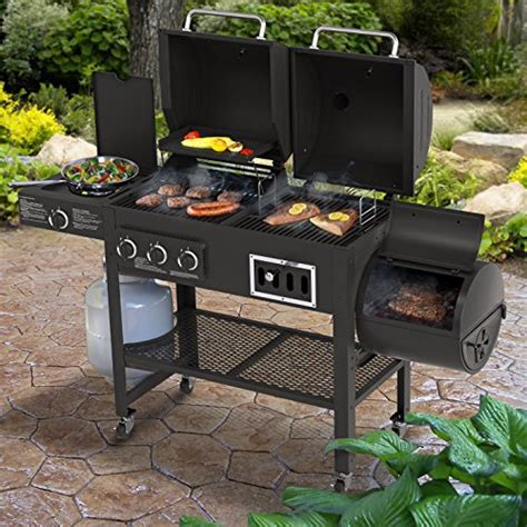 Best Propane Smoker Grill Combos: Choose To Cook Gas Or Wood/Charcoal! | Food For Net