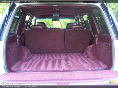 Burgundy Interior Trunk for the 1995 Chevrolet Tahoe LT 4x4 #53393969 ...