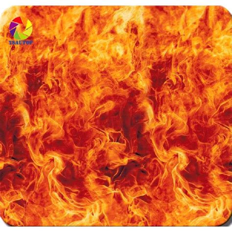 5 Mtr Hydrographic Film Water Transfer Hydro-Dipping Hydro Dip Flame fire