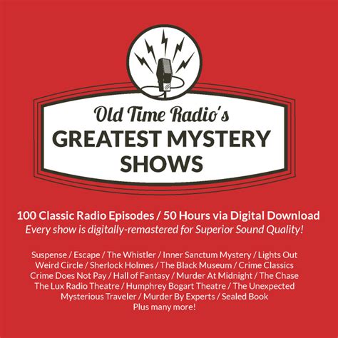 100 Radio Shows | Old-Time Radio Digital Collections