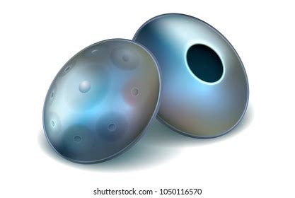 Handpan Drum Music Instrument Isolated On Stock Vector (Royalty Free) 1050116570 | Shutterstock