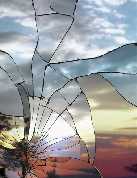 photography art sky contemporary art sunset broken mirror fragments ...