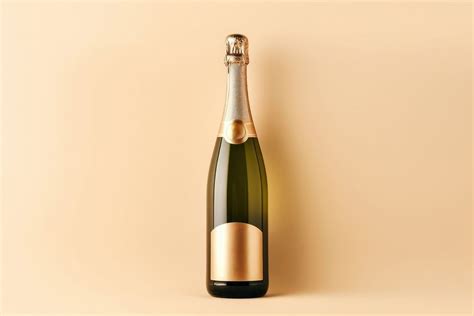 Golden champagne bottle drink wine | Free Photo - rawpixel