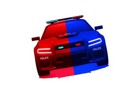 ARCADE: Free Police Car – Mena – 3D Vehicle Game Assets