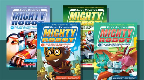 Ricky Ricotta's Mighty Robot Book List | Scholastic