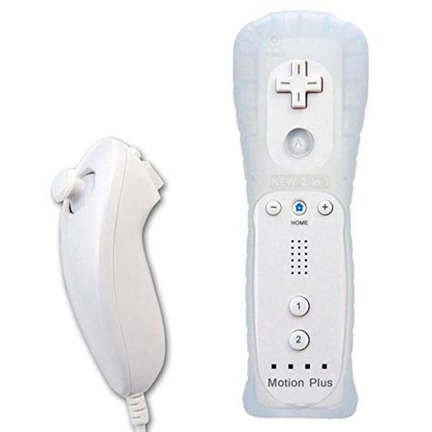 Bigaint for Wii Nunchuk/Nunchuck Controller, 2in1 Built in Motion Plus ...