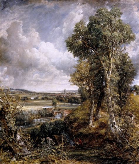 The Vale of Dedham Painting by John Constable Reproduction | iPaintings.com