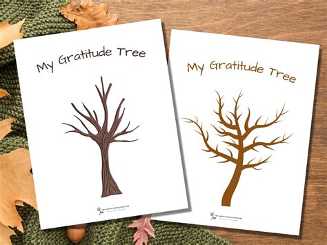 Gratitude Tree Printable, Gratitude Activity, Thanksgiving Printable, Gratitude Tree for Kids ...