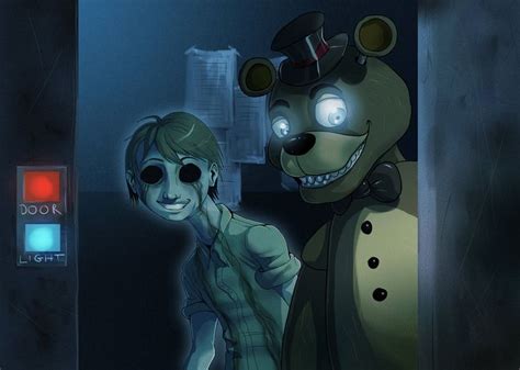 FNAF - Freddy and his ghost | Fnaf freddy, Fnaf art, Fnaf drawings