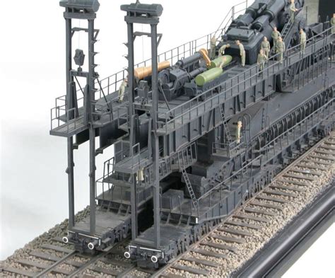 WWII German 80cm Dora Railway Gun 1/35 - Modelbouwenzo.nl