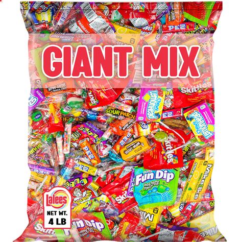 Candy Variety Pack - Bulk Candy - 4 Pounds - Assorted Candy - Individually Wrapped Candy ...