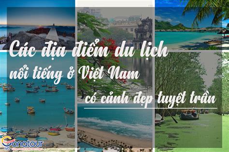 Các địa điểm du lịch nổi tiếng ở Việt Nam có cảnh đẹp tuyệt trần