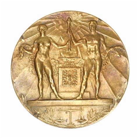 Lot - Charles Borah 1928 Olympics Participant Medal