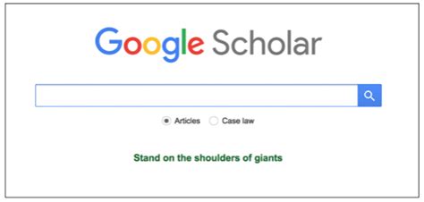 » Google Scholar search tips