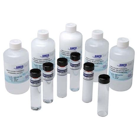 Turbidity Standard Solutions Kits - Cole-Parmer