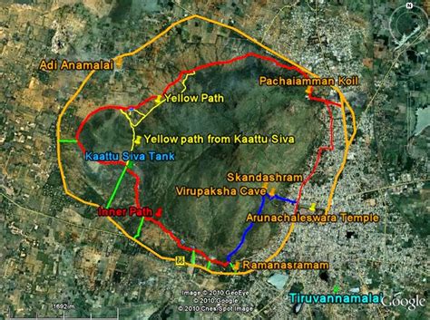 I seek you, O Arunachala: giri pradakshina - walking around the sacred hill