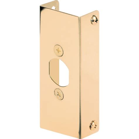 Prime-Line Brass Mini Door Guard-U 9567 - The Home Depot