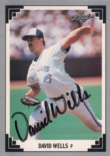 Daily Autograph: David Wells