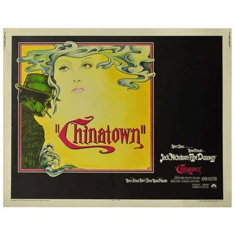 "Chinatown" 1974 Poster at 1stDibs