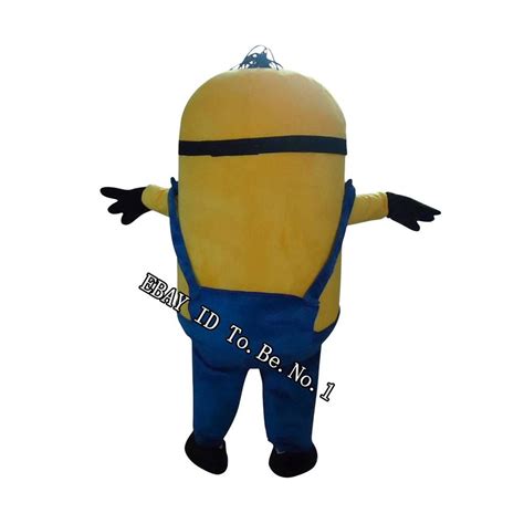 NEW Despicable Me Minion Rush Suit Adult Mascot Costume fancy dress EPE material | eBay