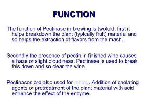 Pectinase