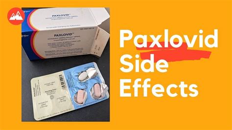 Paxlovid Side Effects And Drug Interactions