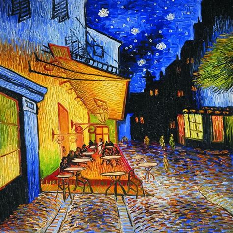 Aliexpress.com : Buy High Quality Canvas Printed Painting Cafe Terrace ...