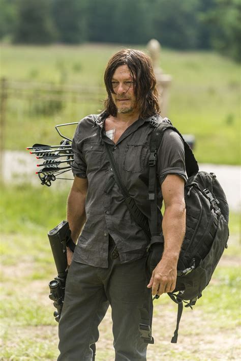 Norman Reedus as Daryl Dixon - The Walking Dead _ Season 7, Episode 10 ...