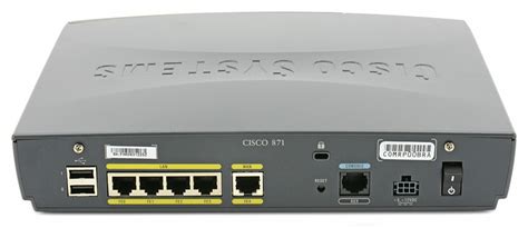 Cisco 871 4-Port 10/100 Router